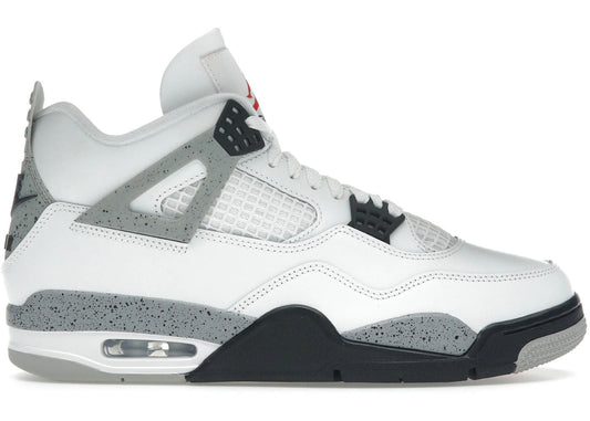 Jordan 4 Retro White Cement (2025) - Used (No Box)
