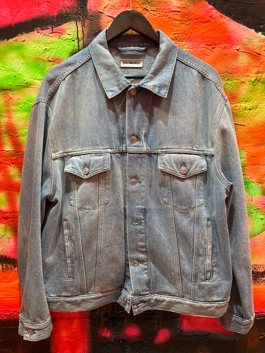 Balenciaga jean jacket - 36