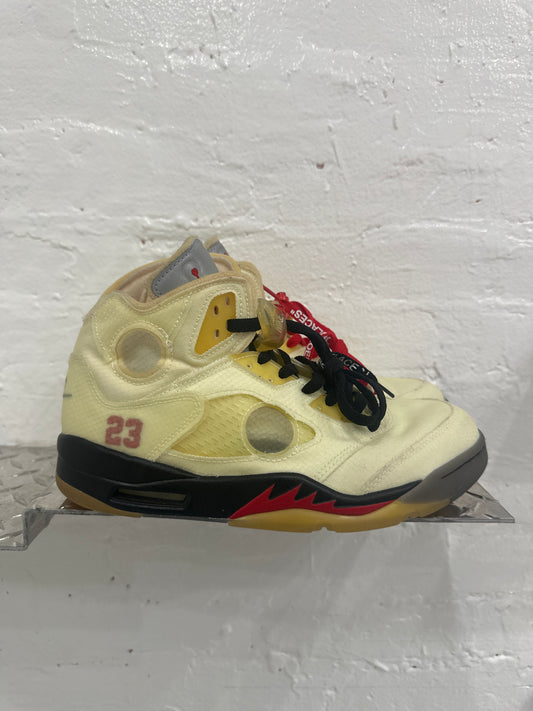 Jordan 5 Off White Sail - 8.5