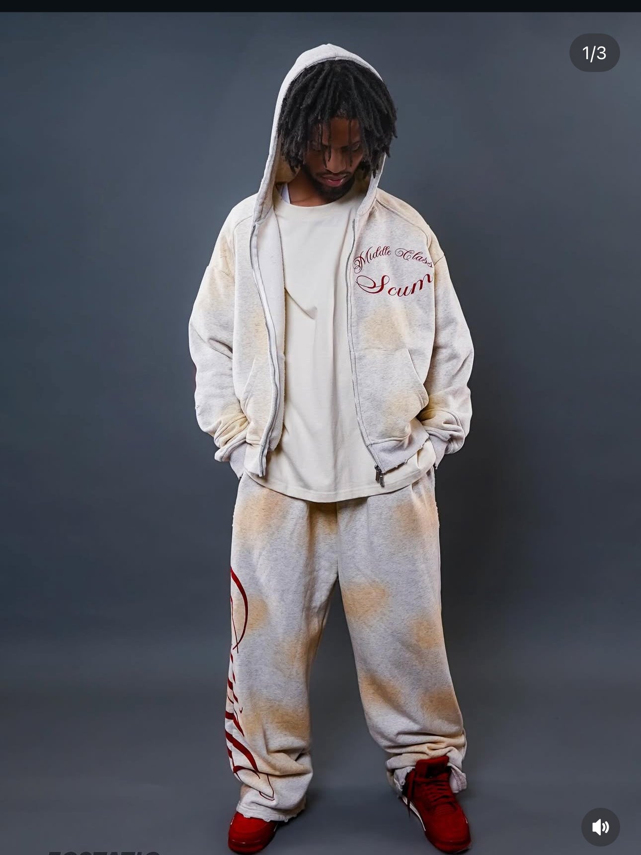 Middle Class Scum sweatsuit set