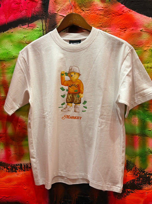 Making it rain bear shirt - white