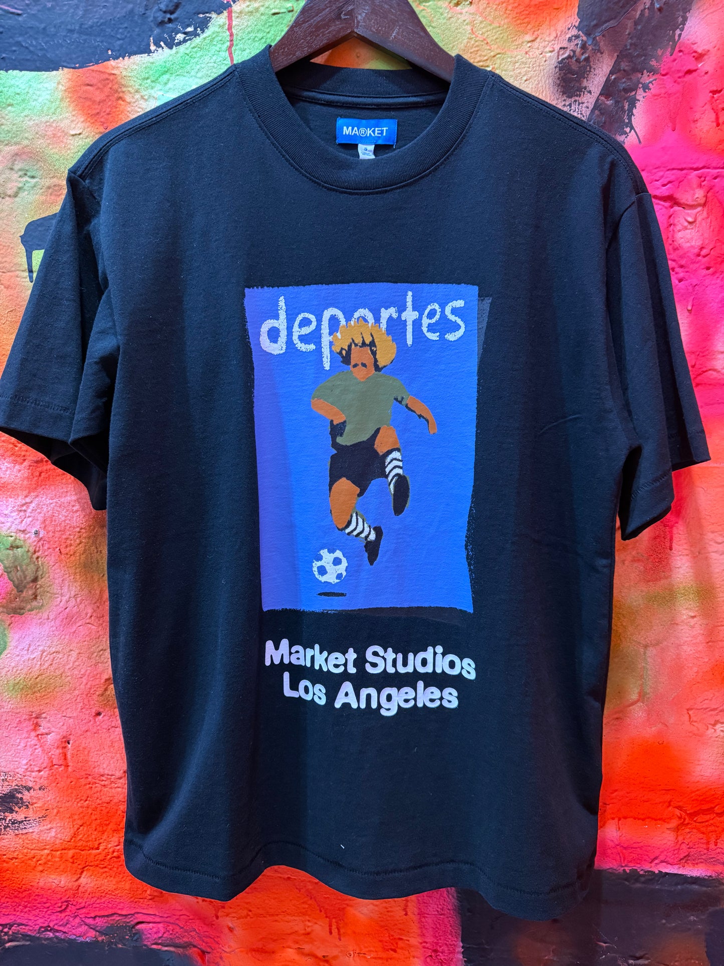 Illustrated Soccer T-Shirt by Market