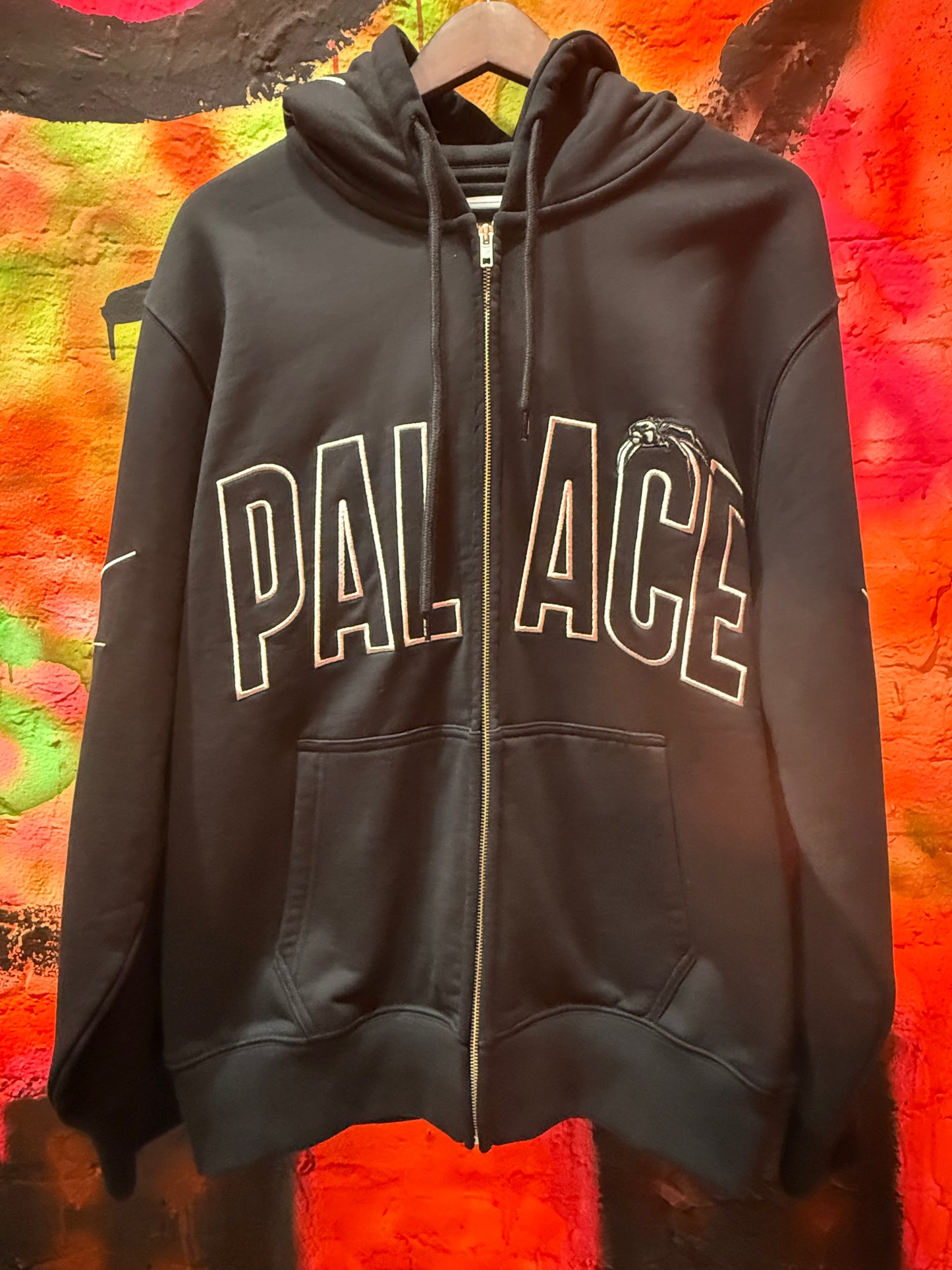 PALACE 'Spider Zip Up" Hoody