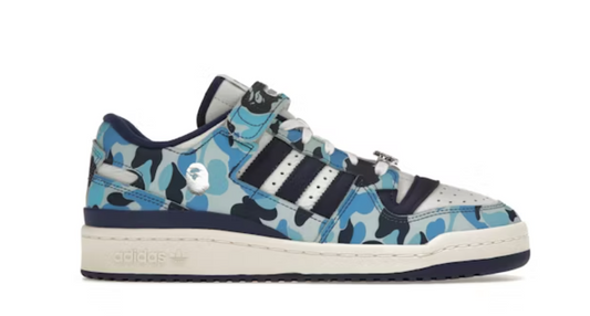 adidas Forum 84 Low Bape 30th Anniversary Blue Camo