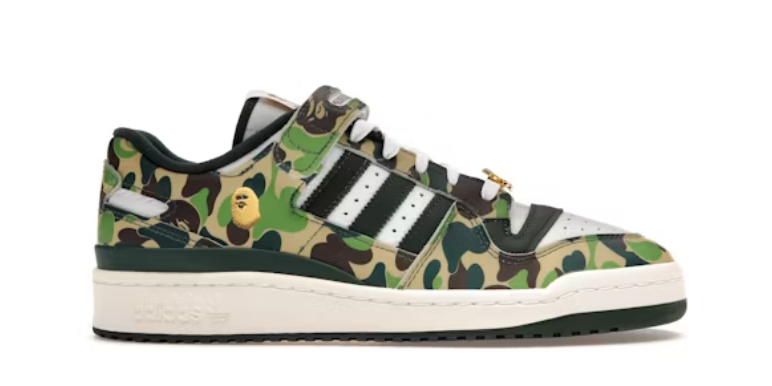 adidas Forum 84 Low Bape 30th Anniversary Green Camo