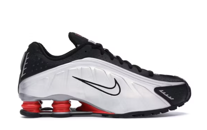 Nike Shox R4 Black Metallic Silver (2018/2024)