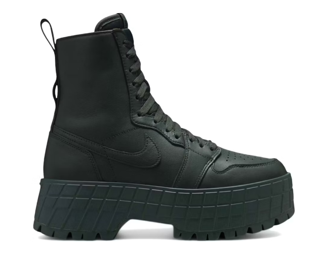 Jordan 1 High Brooklyn Dark Spruce Green (Women's)
